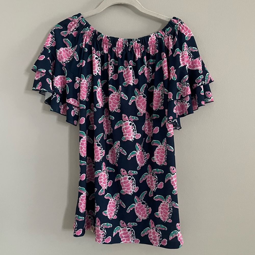 Simply Southern Turtle Blouse